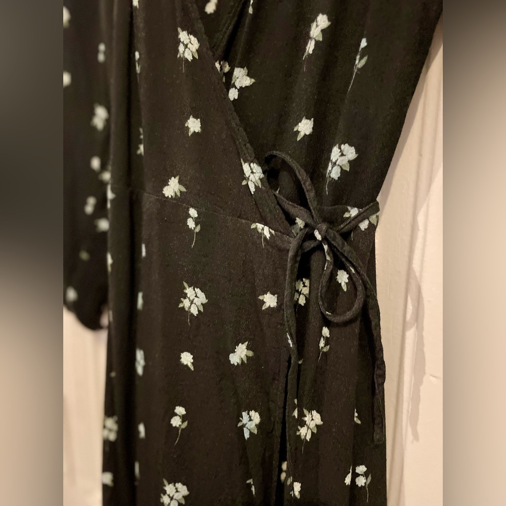 Wilfred Once Midi Wrap Dress (size M)